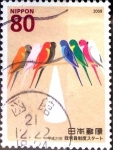 Stamps Japan -  Scott#3117 intercambio 0,60 usd  80 y. 2009