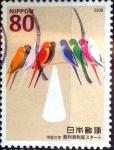 Stamps Japan -  Scott#3117 intercambio 0,60 usd  80 y. 2009