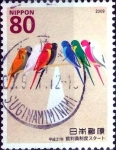 Stamps Japan -  Scott#3117 intercambio 0,60 usd  80 y. 2009