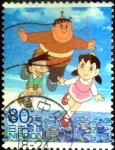 Stamps Japan -  Scott#3552g intercambio 0,90 usd 80 y. 2013