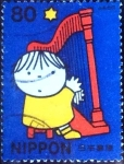 Stamps Japan -  Scott#2742g intercambio 0,40 usd 80 y. 2000