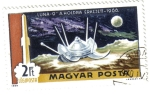 Stamps Hungary -  Luna-9