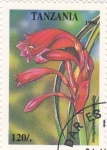 Sellos de Africa - Tanzania -  Flor