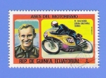 Sellos de Africa - Guinea Ecuatorial -  ASES  DEL  MOTORISMO