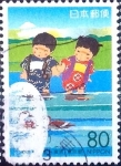 Stamps Japan -  Scott#Z433 intercambio 0,75 usd 80 y. 2000