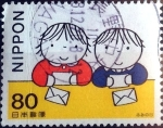 Stamps Japan -  Scott#2628 intercambio 0,40 usd 80 y. 1998