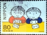 Stamps Japan -  Scott#2628 intercambio 0,40 usd 80 y. 1998