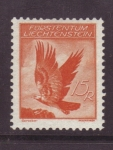 Sellos de Europa - Liechtenstein -  serie- AGUILAS