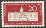 Stamps Germany -  368 - 400 Anivº de la Universidad Friedrich Schiller de Jena 