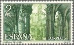 Stamps Spain -  ESPAÑA 1966 1762 Sello Nuevo Cartuja Sta. Mª de la Defensión Jerez Claustro Gótico