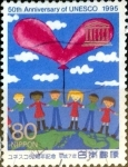 Stamps Japan -  Scott#2503 intercambio 0,40 usd 80 y. 1995