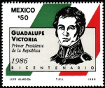 Stamps Mexico -  Primer Presidente de la República