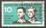 Stamps Germany -  384 - X Anivº de la Declaración universal de los Derechos del Hombre