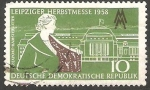 Stamps Germany -  373 - Feria de Leipzig