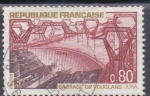 Stamps France -  embalse de Vouglans Jura