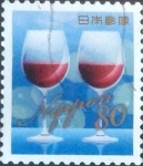 Stamps Japan -  Scott#3617f intercambio, 1,25 usd 80 y, 2013