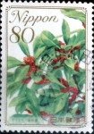 Stamps Japan -  Scott#3188 intercambio, 0,90 usd 80 y. 2009