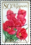 Stamps Japan -  Scott#3199 intercambio, 0,90 usd 80 y. 2010