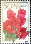 Stamps Japan -  Scott#3199 intercambio, 0,90 usd 80 y. 2010