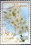 Stamps Japan -  Scott#3201 intercambio, 0,90 usd 80 y. 2010