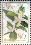 Stamps Japan -  Scott#3213 intercambio, 0,90 usd 80 y. 2010