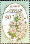 Stamps Japan -  Scott#3587 intercambio, 1,25 usd 80 y. 2013