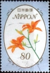 Stamps Japan -  Scott#3539 intercambio, 0,90 usd 80 y. 2013