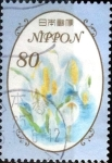 Stamps Japan -  Scott#3542 intercambio, 0,90 usd 80 y. 2013