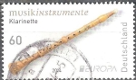 Stamps Germany -   Europa (C.E.P.T.) instrumentos musicales,clarinete.