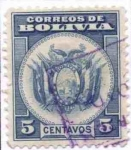 Sellos del Mundo : America : Bolivia : Escudo