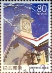 Stamps Japan -  Scott#Z386 intercambio, 0,75 usd 80 y. 2000