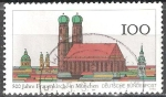 Stamps Germany -  500 años de la iglesia de las mujeres en Múnich.(Catedral de Nuestra Señora). 