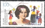 Stamps Germany -  150º Aniv del Instituto Alemán para el Trabajo Misionero Infantil. Auguste von Sartorius (fundador).