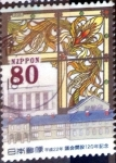 Stamps Japan -  Scott#3279 intercambio, 0,90 usd, 80 y. 2010