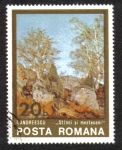 Sellos de Europa - Rumania -  Rocas y Abedules