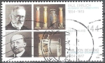 Stamps Germany -  150a Paul Ehrlich y Emil von Behring.Fundadores,Paul  de la quimioterapia y Emil de la sueroterapia.