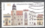 Stamps Germany -  Patrimonio de la Humanidad por la UNESCO, Luther Memoriales en Eisleben y Wittenberg.