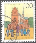 Stamps Germany -  450 años Schulpforta,Iglesia del Convento Pforta. 