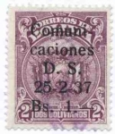 Sellos de America - Bolivia -  Sellos de emisiones de 1923, 1927, 1931, y 1933