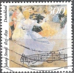 Stamps Germany -  Centenario de la muerte de Johann Strauss el más joven,(Compositor austríaco).