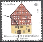 Stamps Germany -  Edificios de madera en Alemania de 1582 Eppingen.