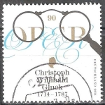 Stamps Germany -  300años nacimiento Anniv de Christoph Willibald Gluck (compositor).