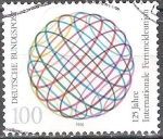 Stamps Germany -  125 años de la Unión Internacional de Telecomunicaciones (ITU).