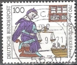 Stamps Germany -  750 años de profesión Farmacéuticos (FRG).