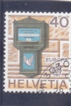 Stamps Switzerland -  EUROPA CEPT- buzón