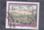 Stamps Austria -  panorámica de Zisterzienserabtei Mehrerau