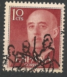 Stamps Spain -  General Franco.ED 1143