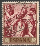 Stamps Spain -  Pintores y sus obras. Domenico Theotocopoulos El Greco (1541-1614). ED 1336