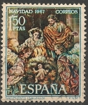 Stamps Spain -  Navidad. ED 1838 