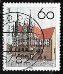 Stamps Germany -  Duderstadt- Townhall